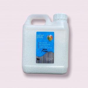 Rapid dissolving chlorine granules, for easy disinfection of cooling water. The granules have little effect on pH value and are stabilised against chlorine loss due to sunlight.